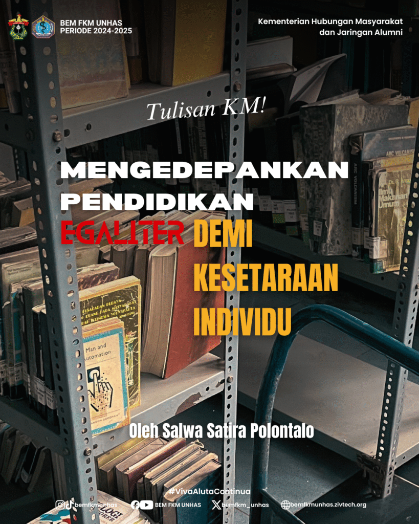 Mengedepankan Pendidikan Egaliter demi Kesetaraan Individu