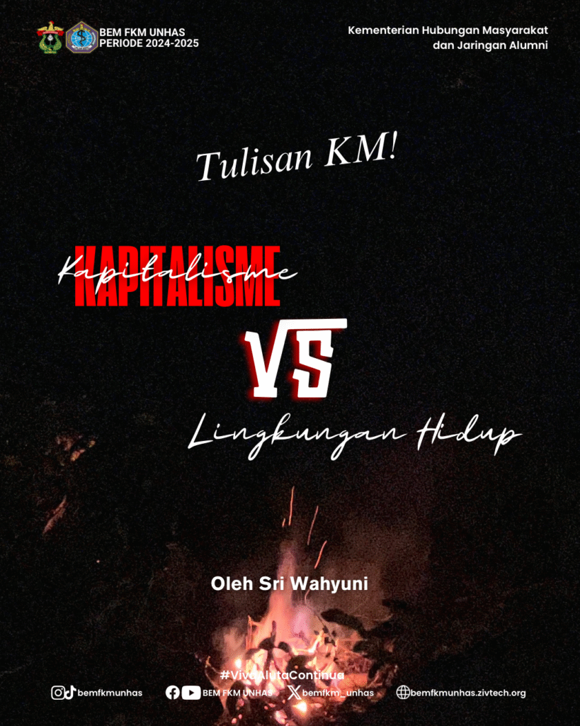 Kapitalisme VS Lingkungan Hidup