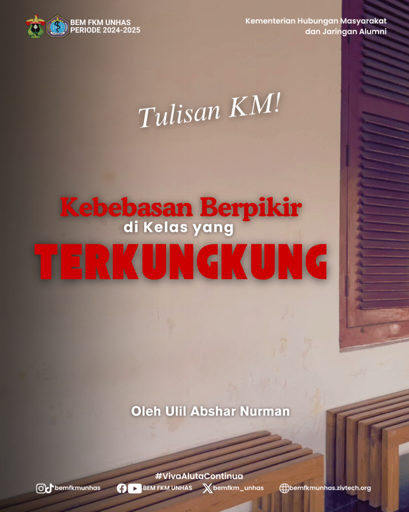 Kebebasan Berpikir di Kelas yang Terkungkung