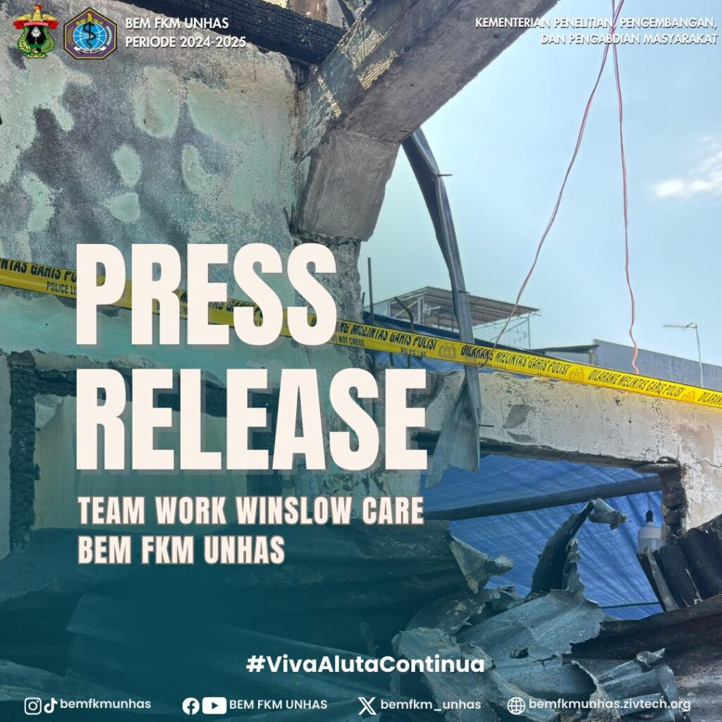 Press Release Winslow Care: Kebakaran Jl. Laiya