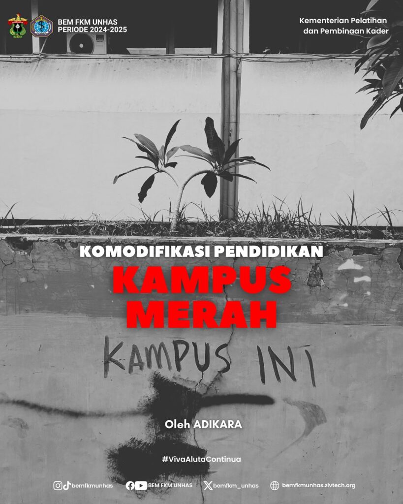Komodifikasi Pendidikan Kampus Merah