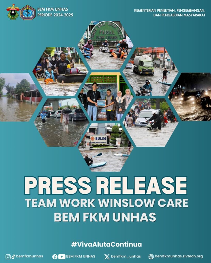 Press Release Winslow Care: Banjir di Paccerakkang, Biringkanaya