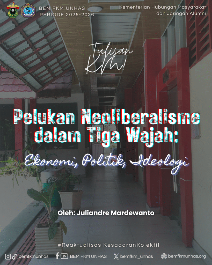 Pelukan Neoliberalisme dalam Tiga Wajah: Ekonomi, Politik, Ideologi