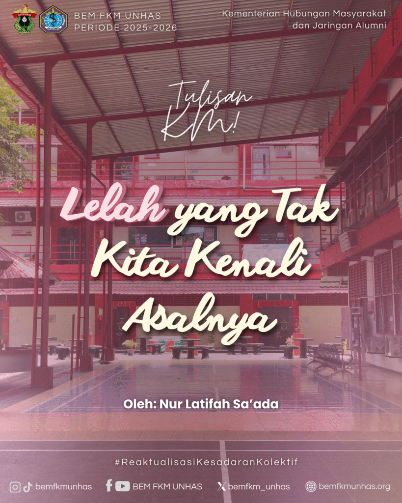 Lelah yang Tak Kita Kenali Asalnya