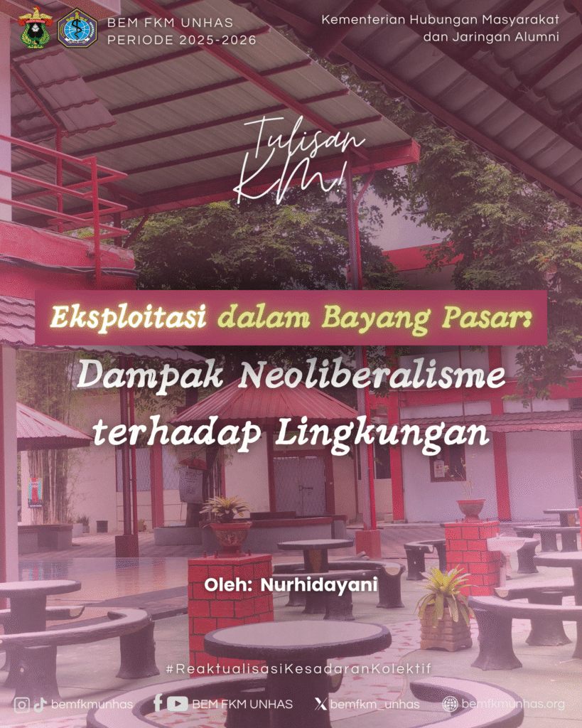 Eksploitasi dalam Bayang Pasar : Dampak Neoliberalisme terhadap Lingkungan